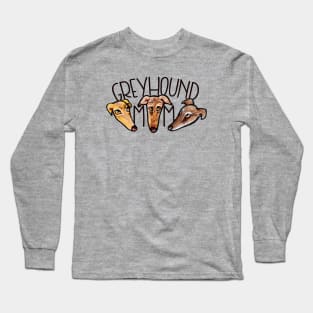 Greyhound Mom Long Sleeve T-Shirt